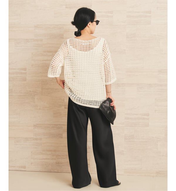 Plage「《予約》Satin Bias Relax パンツ」|その他|