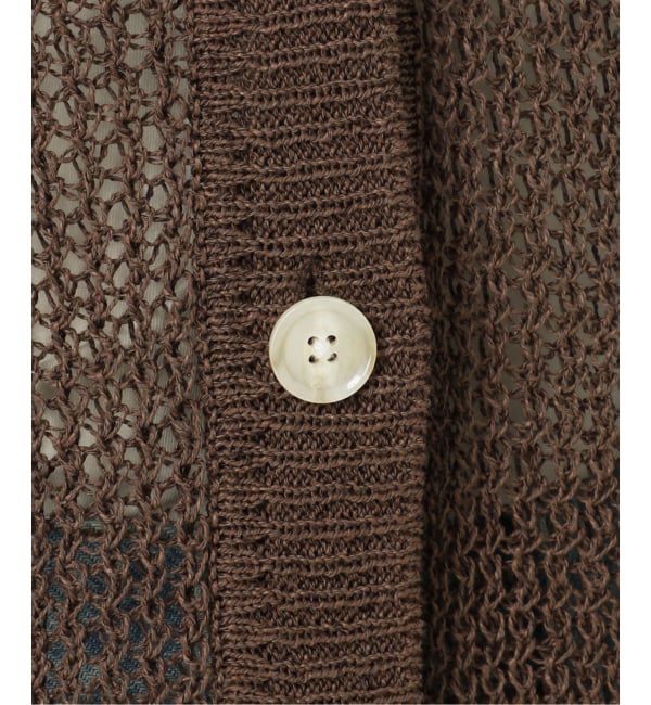 Plage「Roughly paperyarn カーディガン」|カーディガン|