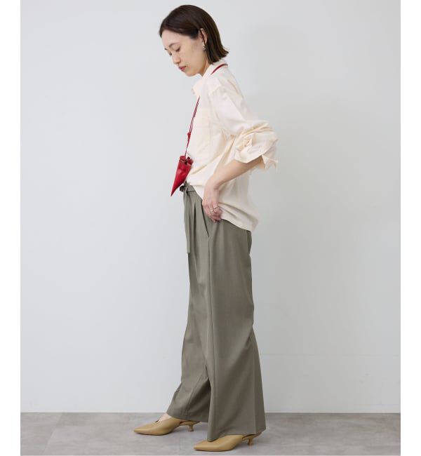 SLOBE IENA「ビンテージワッシャーBOYS シャツ」|シャツ・ブラウス|