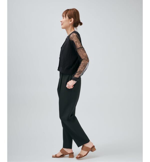 VERMEIL par iena「1タックテーパードパンツ」|スラックス|