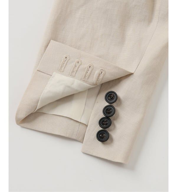 VERMEIL par iena「Clean Linen Flex ジャケット」|テーラードジャケット|