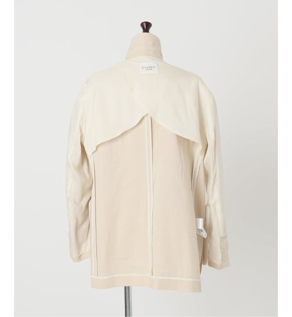 VERMEIL par iena「Clean Linen Flex ジャケット」|テーラードジャケット|