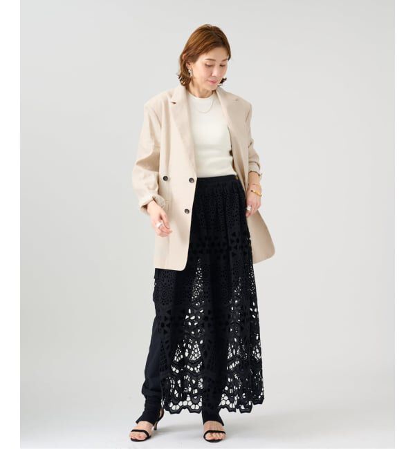VERMEIL par iena「Clean Linen Flex ジャケット」|テーラードジャケット|