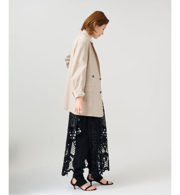 VERMEIL par iena「Clean Linen Flex ジャケット」|テーラードジャケット|
