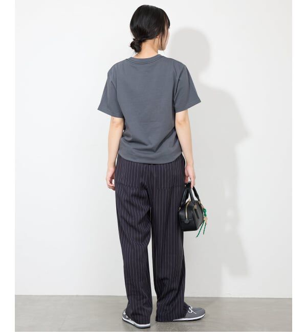 SLOBE IENA「《3サイズ展開/追加》フィブリルストライプリラックスパンツ」|その他|