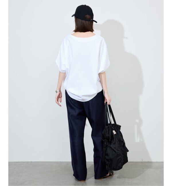 SLOBE IENA「《WEB限定/追加予約》レースコンビニュアンスプルオーバー」|Tシャツ・カットソー|