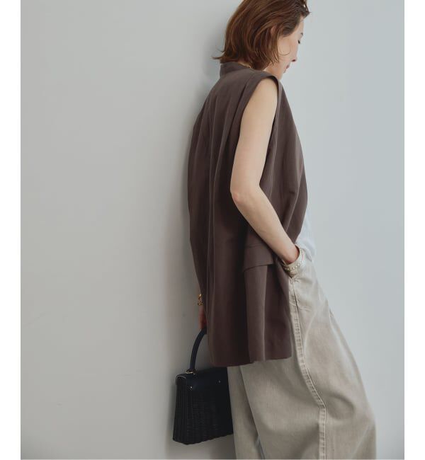 VERMEIL par iena「《セットアップ可》Cool Touch リネンジレ」|その他|