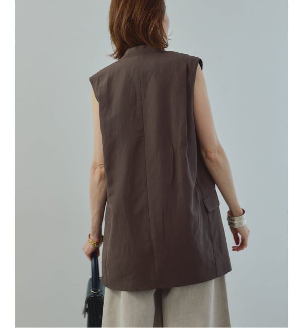 VERMEIL par iena「《セットアップ可》Cool Touch リネンジレ」|その他|