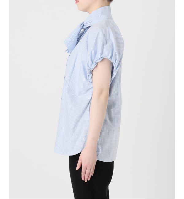 VERMEIL par iena「《予約》Check Ribbon ブラウス」|シャツ・ブラウス|
