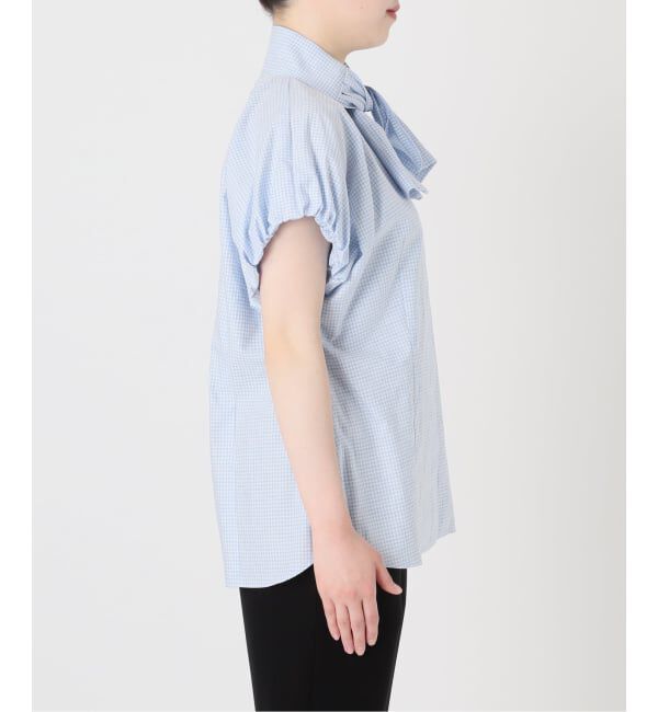 VERMEIL par iena「《予約》Check Ribbon ブラウス」|シャツ・ブラウス|