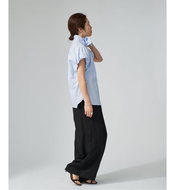 VERMEIL par iena「《予約》Check Ribbon ブラウス」|シャツ・ブラウス|