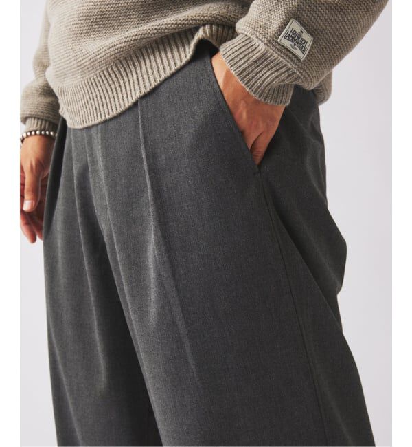 JOURNAL STANDARD relume「ウールブレンド ツイル オーバーパンツ」|スラックス|