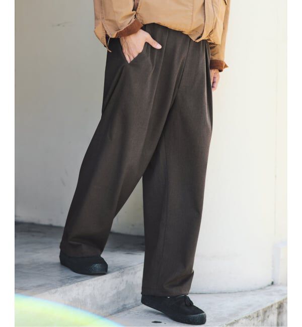 JOURNAL STANDARD relume「ウールブレンド ツイル オーバーパンツ」|スラックス|