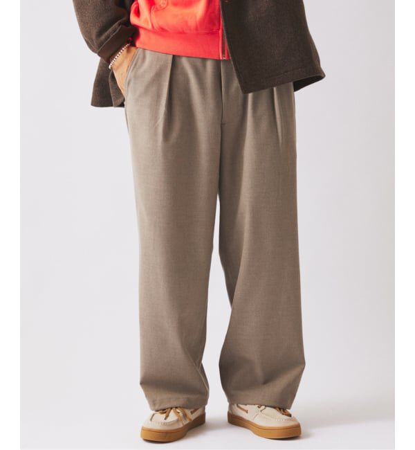 JOURNAL STANDARD relume「ウールブレンド ツイル オーバーパンツ」|スラックス|