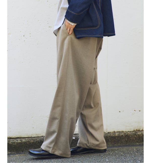 JOURNAL STANDARD relume「ウールブレンド ツイル オーバーパンツ」|スラックス|
