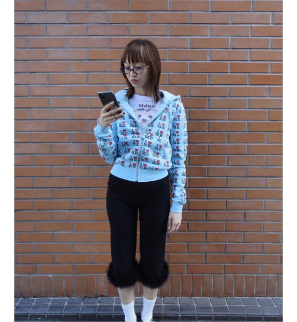 Oriens JOURNAL STANDARD「【Ashley Williams / アシュリー・ウィリアムズ】 WHITE CROPPED T-SHIRT AWAW250103」|Tシャツ・カットソー|