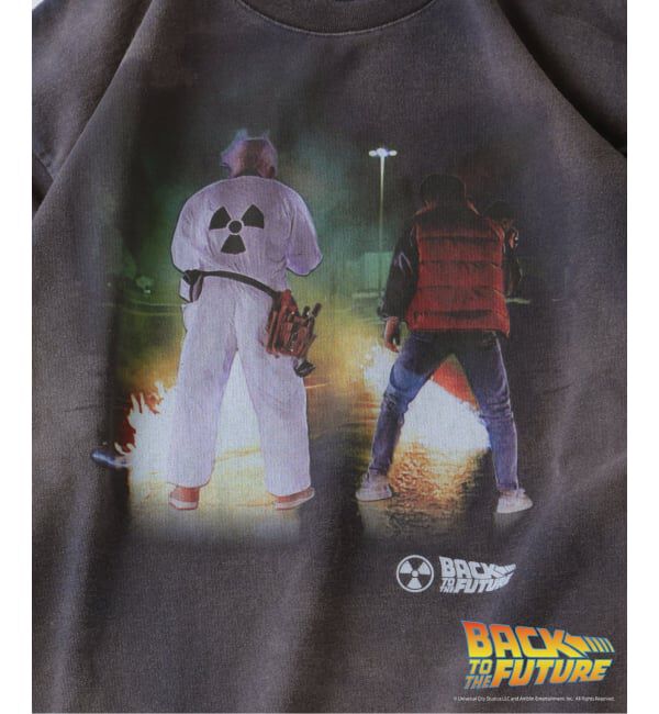 JOURNAL STANDARD relume「BACK TO THE FUTURE 別注 ダメージ加工 ロングスリーブ T」|Tシャツ・カットソー|