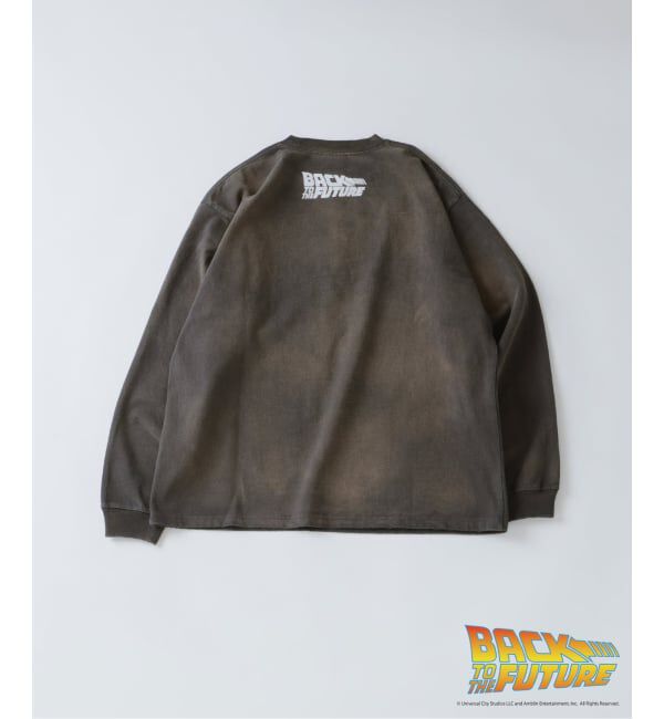 JOURNAL STANDARD relume「BACK TO THE FUTURE 別注 ダメージ加工 ロングスリーブ T」|Tシャツ・カットソー|