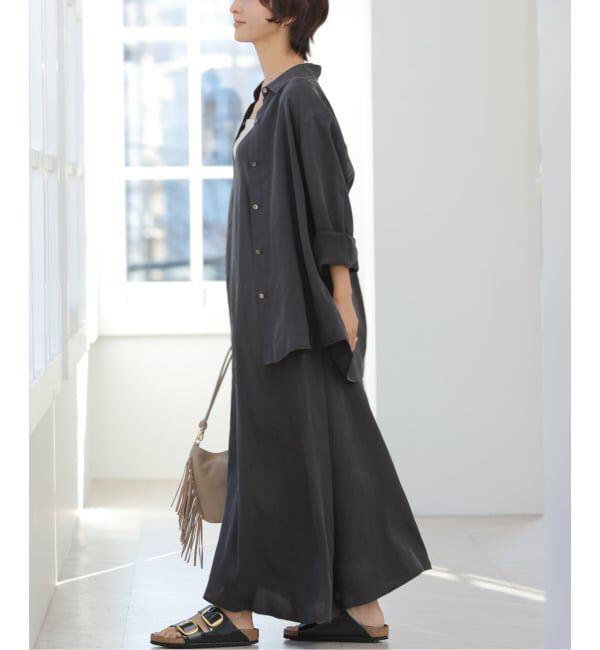 JOURNAL STANDARD relume「キュプラロングキャミワンピース」|ワンピース|