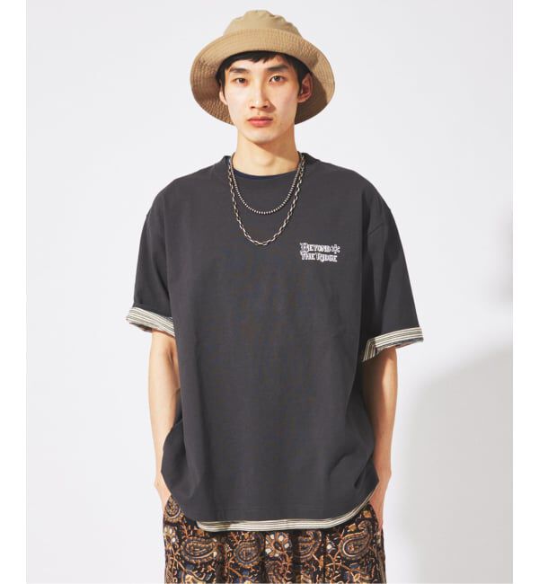 JOURNAL STANDARD「snow peak / スノーピーク 別注  谷川岳 プリント Tシャツ」|Tシャツ・カットソー|