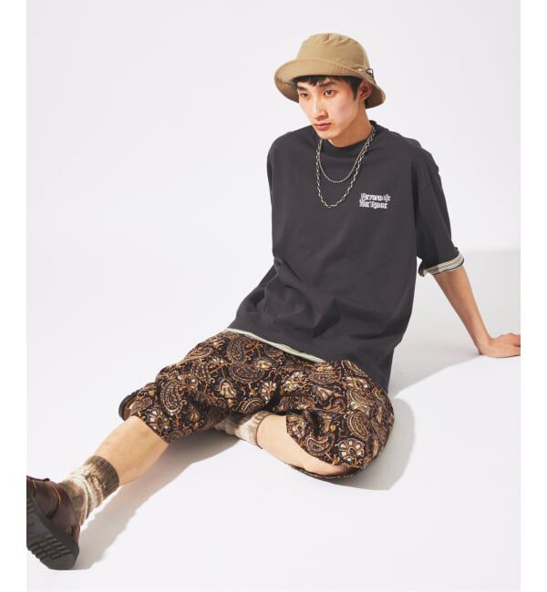 JOURNAL STANDARD「snow peak / スノーピーク 別注  谷川岳 プリント Tシャツ」|Tシャツ・カットソー|