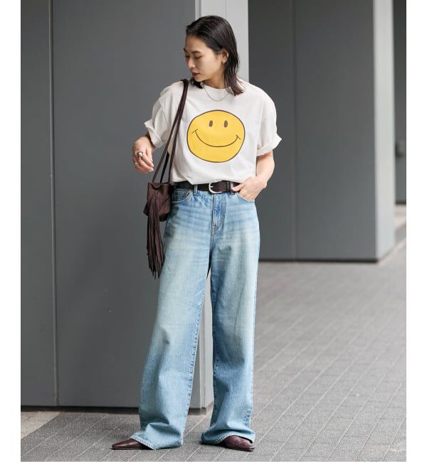 JOURNAL STANDARD「《予約》別注【HANDTEX/ハンドテックス】スマイルTEE」|Tシャツ・カットソー|