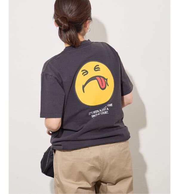 JOURNAL STANDARD「《予約》別注【HANDTEX/ハンドテックス】スマイルTEE」|Tシャツ・カットソー|