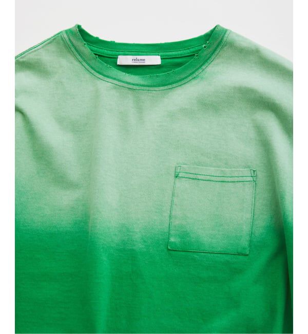 JOURNAL STANDARD relume「サンウォッシュ フェード加工 ポケットTシャツ」|Tシャツ・カットソー|