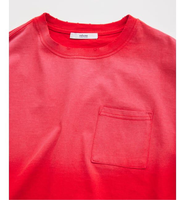 JOURNAL STANDARD relume「サンウォッシュ フェード加工 ポケットTシャツ」|Tシャツ・カットソー|