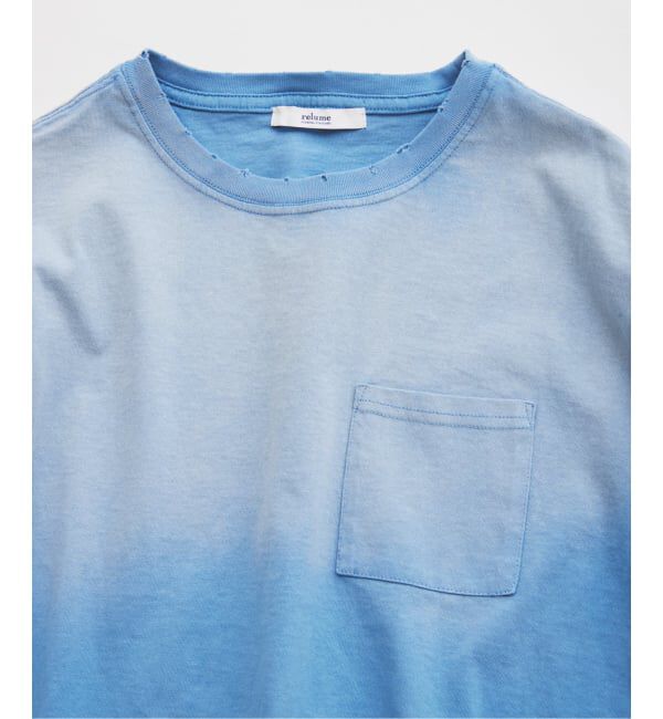JOURNAL STANDARD relume「サンウォッシュ フェード加工 ポケットTシャツ」|Tシャツ・カットソー|