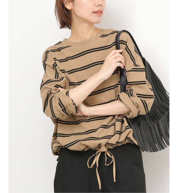 JOURNAL STANDARD relume「《追加2》ギャザーヘムロングスリーブ」|Tシャツ・カットソー|
