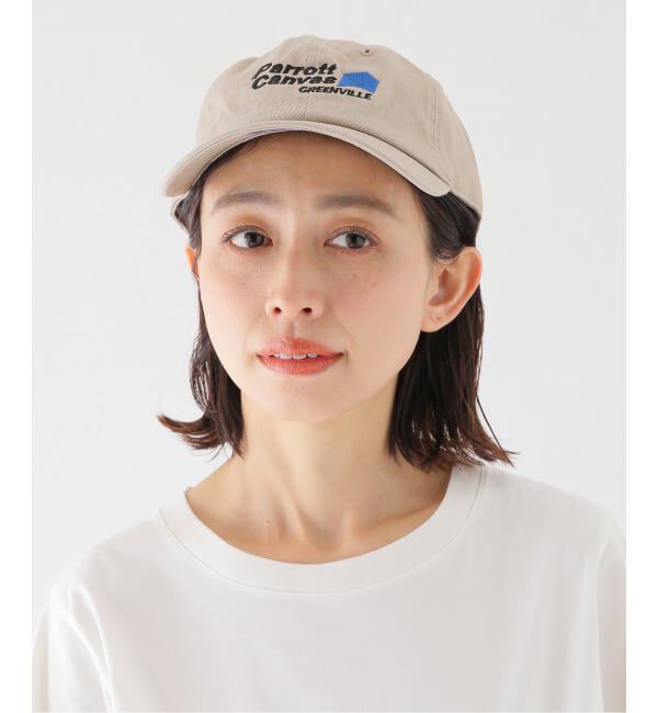 journal standard L'essage「【PARROTT CANVAS/パロットキャンバス】PC Cap-Twill：キャップ」|キャップ・キャスケット|ベージュ