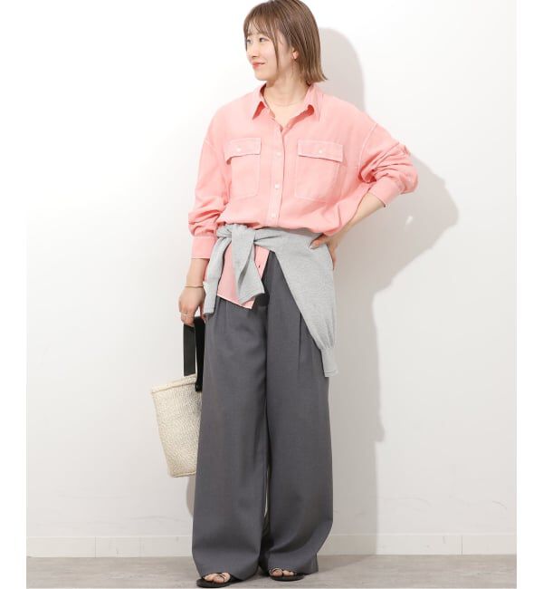 JOURNAL STANDARD relume「ガーメントダイオーバーサイズシャツ」|シャツ・ブラウス|