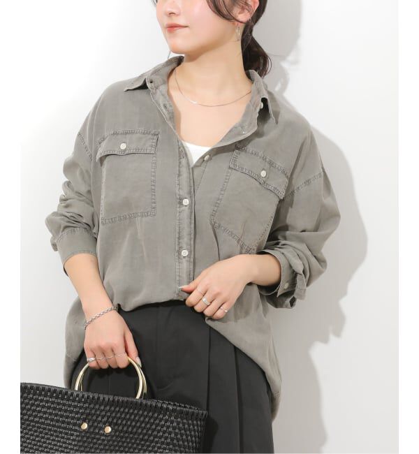 JOURNAL STANDARD relume「ガーメントダイオーバーサイズシャツ」|シャツ・ブラウス|