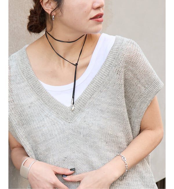 JOURNAL STANDARD「【osedit】WASHABLELINEN Vベスト」|ベスト・ジレ|