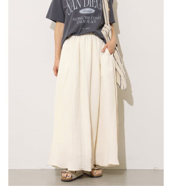 JOURNAL STANDARD relume「Air-Flowギャザーイージースカート」|スカート|