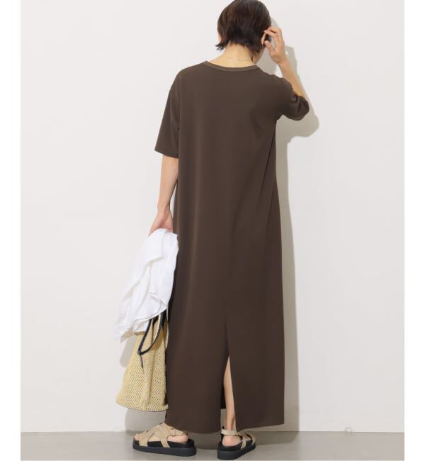 JOURNAL STANDARD relume「カットジャージーハーフスリーブワンピース」|ワンピース|