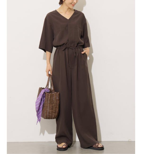 JOURNAL STANDARD relume「《予約》Vネックオールインワン」|オールインワン|