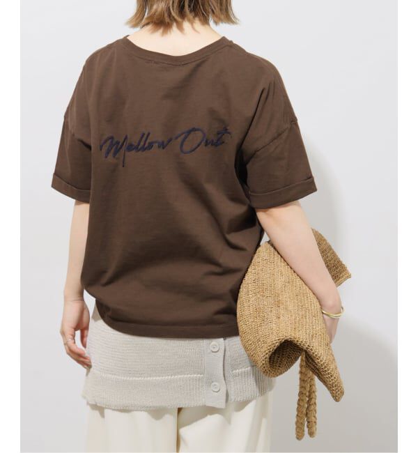 JOURNAL STANDARD relume「《追加》刺繍ロゴハーフスリーブT」|Tシャツ・カットソー|