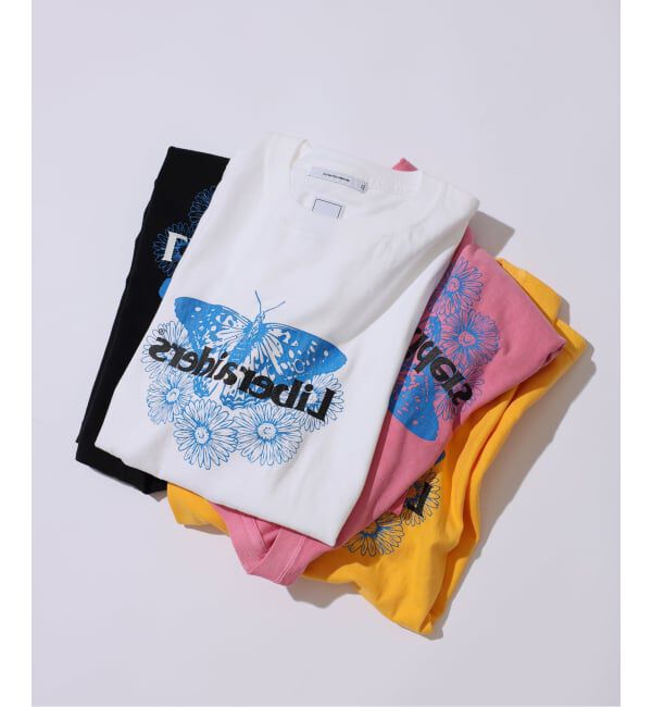 JOURNAL STANDARD「《予約》Liberaiders / リベレイダース 別注 バタフライ ミラー ロゴ Tシャツ」|Tシャツ・カットソー|