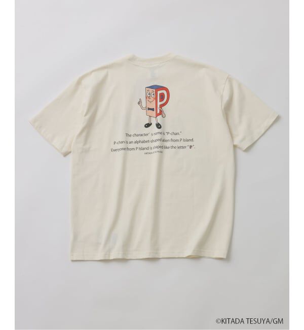 JOURNAL STANDARD relume「Pちゃん / アルファベッツ "GOAT" アルファベット Tシャツ」|Tシャツ・カットソー|