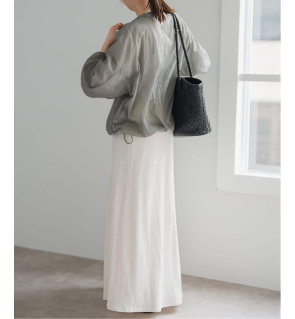 Spick and Span「《WEB限定 / 追加》シアーフロントZIPブルゾン」|その他|