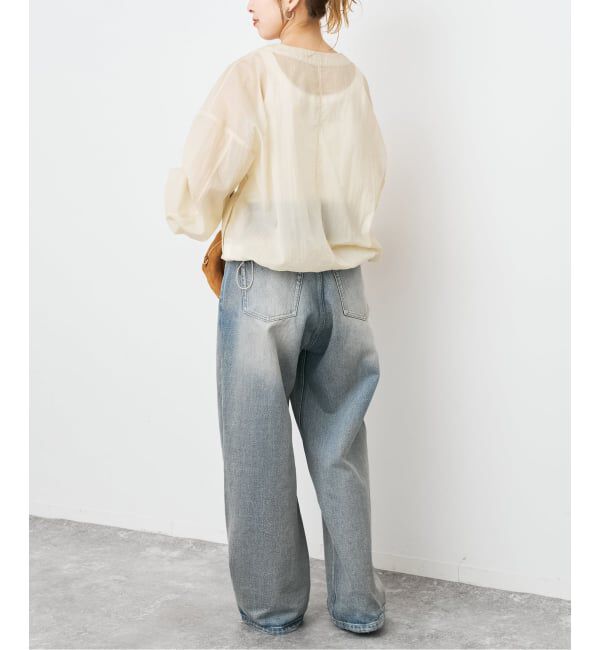 Spick and Span「《WEB限定 / 追加》シアーフロントZIPブルゾン」|その他|