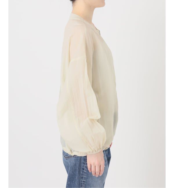 Spick and Span「《WEB限定 / 追加》シアーフロントZIPブルゾン」|その他|