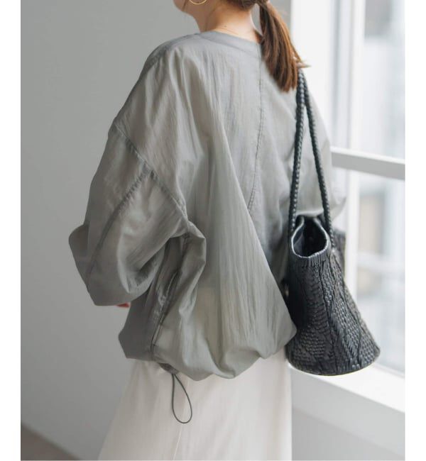 Spick and Span「《WEB限定 / 追加》シアーフロントZIPブルゾン」|その他|