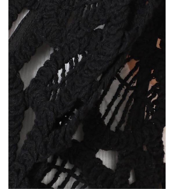 FRAMeWORK「≪追加≫コットンレースエンブロイダリーVEST」|ダウンベスト・ベスト|