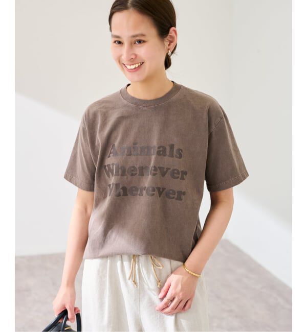 FRAMeWORK「STUDIO ANIMALS 別注WHENEVER WH」|Tシャツ・カットソー|