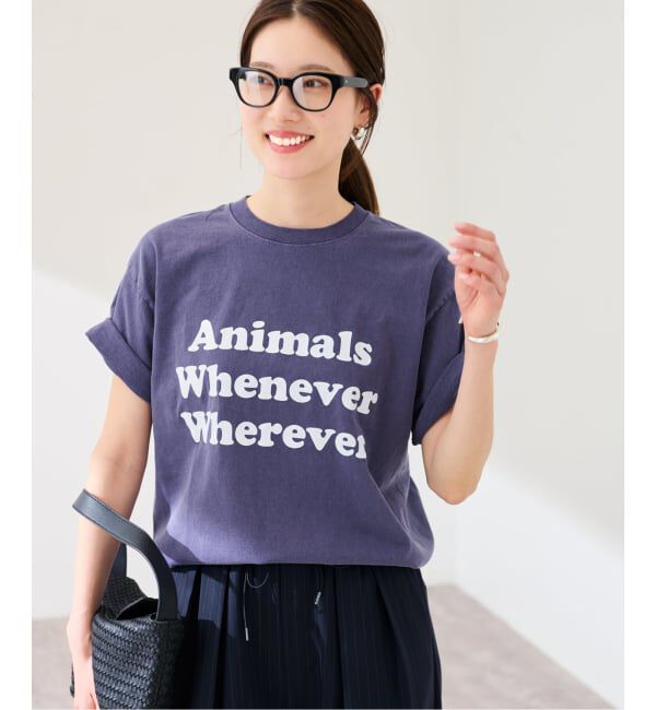 FRAMeWORK「STUDIO ANIMALS 別注WHENEVER WH」|Tシャツ・カットソー|