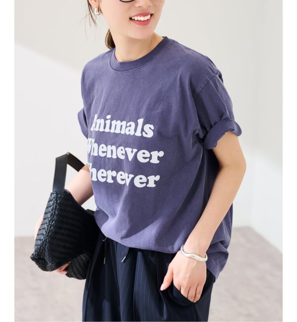 FRAMeWORK「STUDIO ANIMALS 別注WHENEVER WH」|Tシャツ・カットソー|