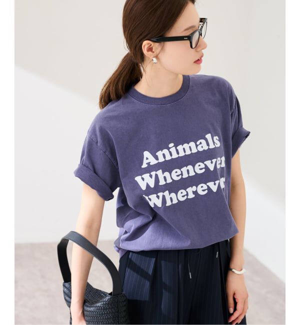 FRAMeWORK「STUDIO ANIMALS 別注WHENEVER WH」|Tシャツ・カットソー|